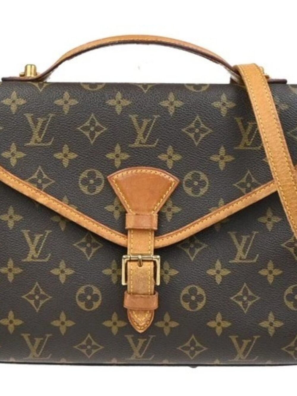 LOUIS VUITTON Bel Air 2Way Shoulder Hand Bag Monogram Leather BN M51122 10YH919